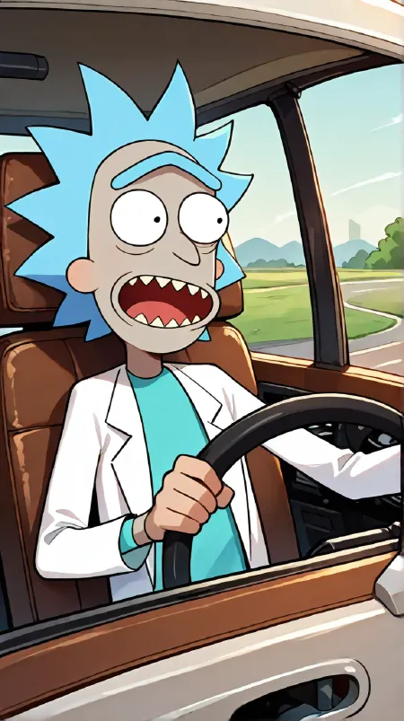 Rick Sanchez Unfinished Rick