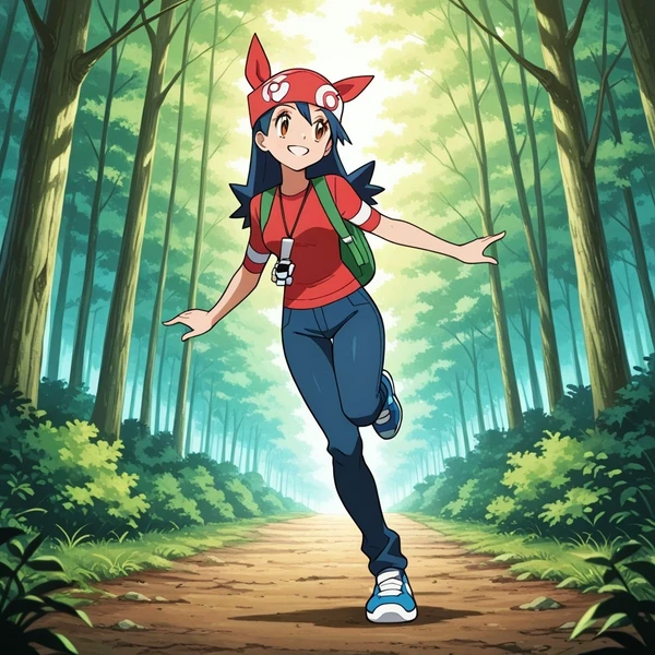 Lisa (Pokemon movie) Illust