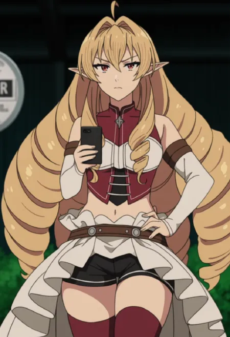 Elinalise Dragonroad (エリナリーゼ・ドラゴンロード) - Mushoku Tensei: Jobless Reincarnation (無職転生 ～異世界行ったら本気だす～) V1