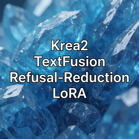 Krea2 TextFusion Refusal-Reduction LoRA 1.0