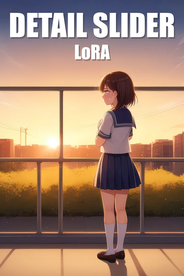 Detail Slider LoRA | PonyXL SDXL — Model Hub — Yodayo