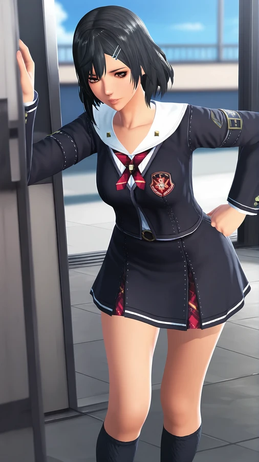 School.Girl.Zombie.Hunter - Enami Kamijo IllustriousXL v1.0 