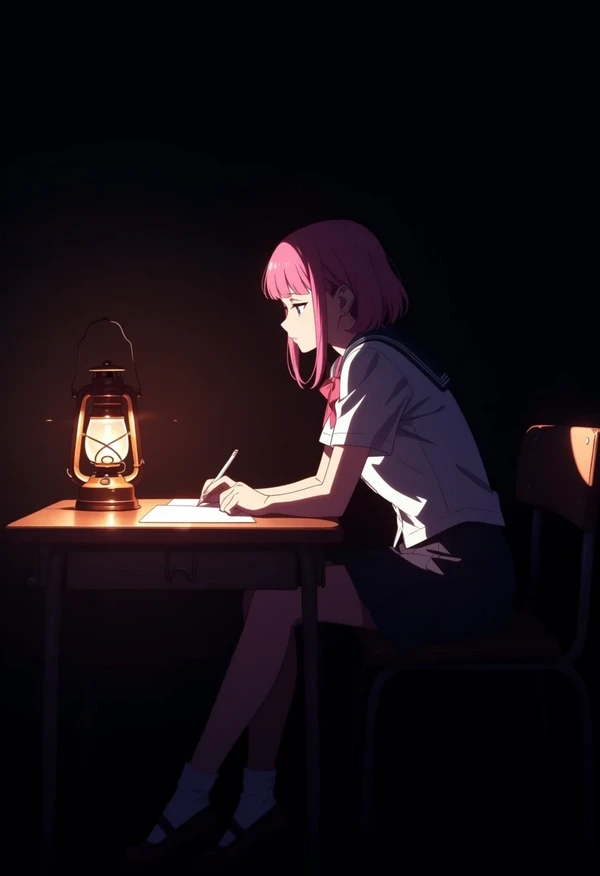 Pearly dramatic lighting v1