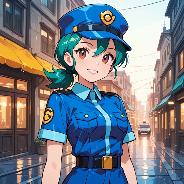 Officer Jenny (Pokemon) Illust