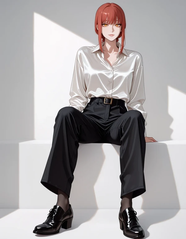Satin Blouse | Outfit Anima