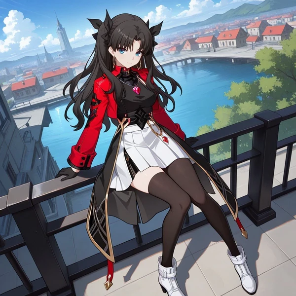 Tohsaka Rin (Honkai: Star Rail Colab Costume) v1
