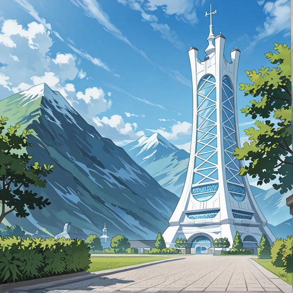 Lumiose City Background NoobAI