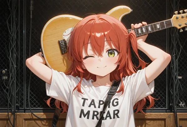 Guitar Behind Head strom