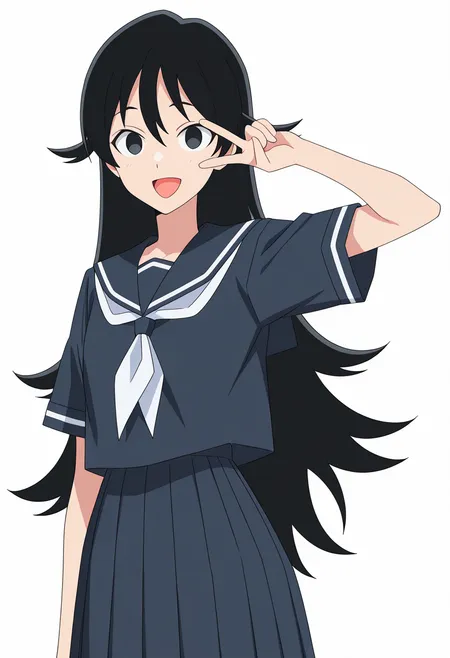 Kikuka Sakuradaimon |  The Klutzy Class Monitor and the Girl with the Short Skirt | Illustrious IL A