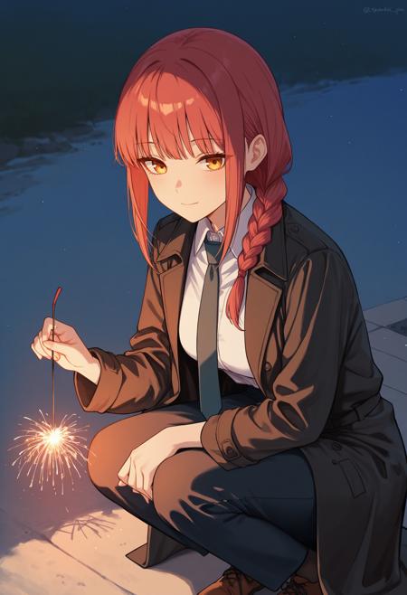 IL concept) Senkou Hanabi (sparkler pointed down) | 線香花火
