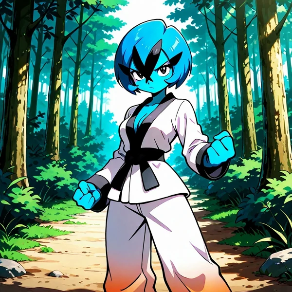 Sawk (pokemon) Illust
